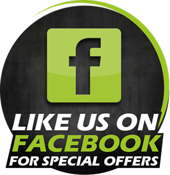 Like us on Facebook for offers.
